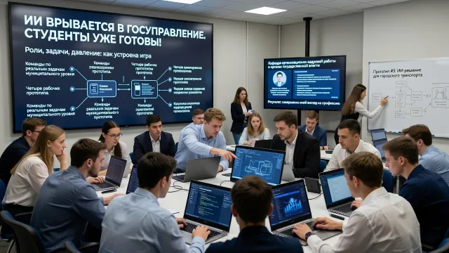 ИИ врывается в госуправление. Студенты уже готовы!