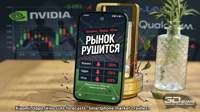 Xiaomi, Oppo, Vivo режут прогнозы. Рынок смартфонов рушится